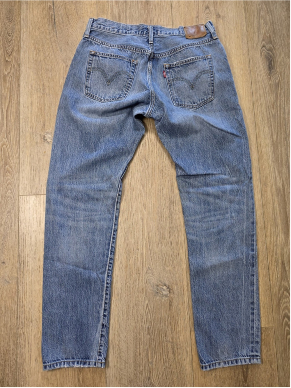 Levi's 501 CT White Oak Cone Denim Selvedge Jeans W28 Button Fly USA Denim